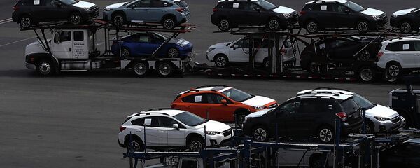 Экспорт автомобилей в США Экспорт автомобилей в США - Sputnik Кыргызстан