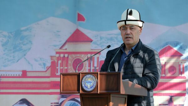 Исполняющий обязанности Президента Кыргызской Республики, Премьер-министр Садыр Жапаров  - Sputnik Кыргызстан