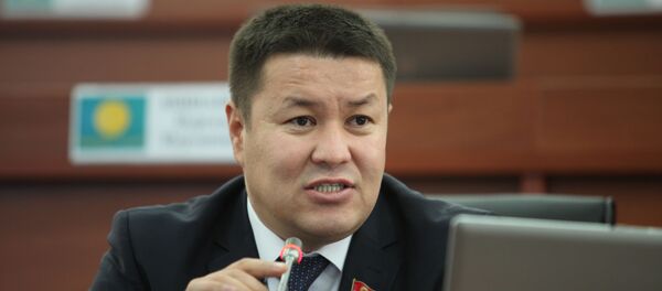 Жогорку Кеңештин спикери Талант Мамытов. Архив - Sputnik Кыргызстан
