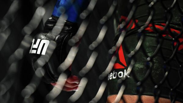 Перчатки бойца UFC Ирвина Риверы. Архивное фото - Sputnik Кыргызстан