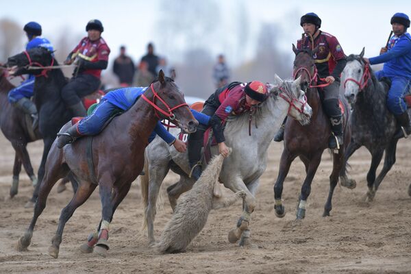 Финал Кубка президента по кок-бору в Чолпон-Ате - Sputnik Кыргызстан