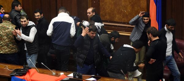 Ситуация в Ереване - Sputnik Кыргызстан