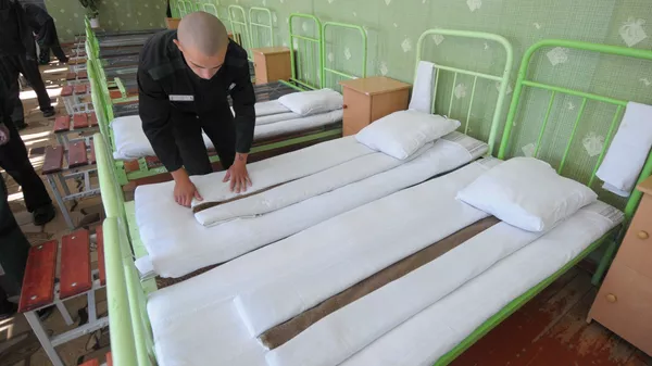 Атлянская воспитательная колония в Челябинской области - Sputnik Кыргызстан