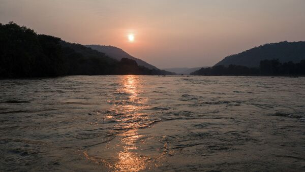 Река Кавери в Индии, штат Карнатака. Архивное фото - Sputnik Кыргызстан