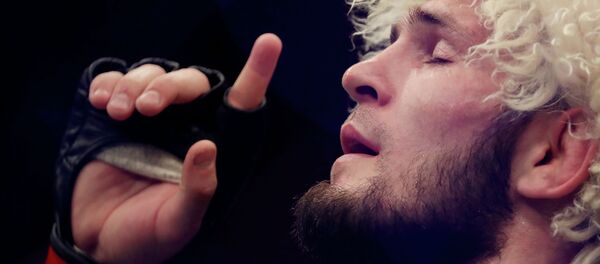 Российский чемпион UFC Хабиб Нурмагомедов. Архивное фото - Sputnik Кыргызстан