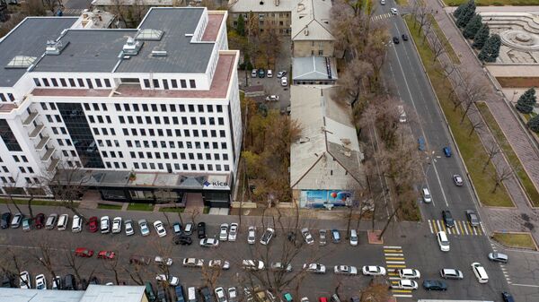 Вид на пересечение проспекта Чуй и улицы Панфилова в Бишкеке. Архивное фото - Sputnik Кыргызстан