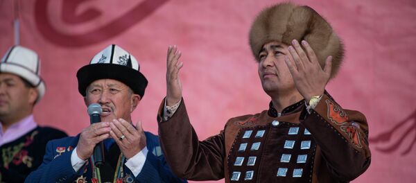 Непрерывное сказание эпоса Манас - Sputnik Кыргызстан