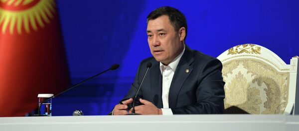 Президент Кыргызской Республики Садыр Жапаров. Архивное фото - Sputnik Кыргызстан