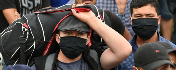 Мигранты в России. Архивное фото - Sputnik Кыргызстан