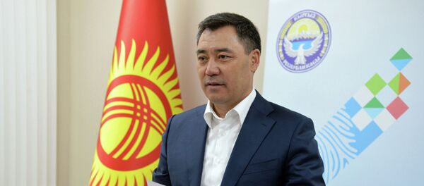 Бывший и.о. президента КР Садыр Жапаров. Архивное фото Бывший и.о. президента КР Садыр Жапаров. Архивное фото - Sputnik Кыргызстан