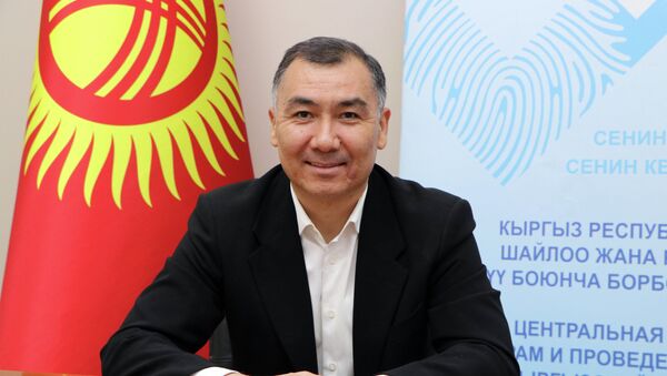 Претендент на должность президента КР Равшан Жээнбеков  - Sputnik Кыргызстан