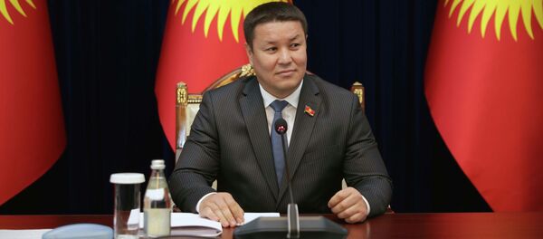  Новоизбранный спикер Жогорку Кенеша Талант Мамытов - Sputnik Кыргызстан