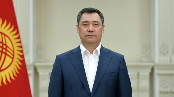 Исполняющий обязанности президента КР, премьер-министр Садыр Жапаров - Sputnik Кыргызстан
