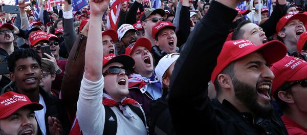 Акция протеста сторонников Дональда Трампа в Вашингтоне - Sputnik Кыргызстан