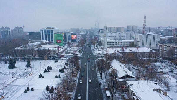Хотите отвлечься от политики? Мы сняли с высоты зимний Бишкек — видео - Sputnik Кыргызстан