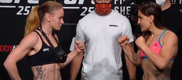 Как прошла битва взглядов Шевченко и Майи — видео от UFC - Sputnik Кыргызстан