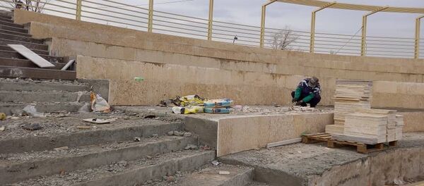 Территория строящегося нового парка Ынтымак-2 - Sputnik Кыргызстан