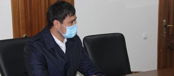 Кара-Суу районундагы Савай айыл өкмөтүнүн башчысы Мунарбек Сайпидинов. Архив - Sputnik Кыргызстан