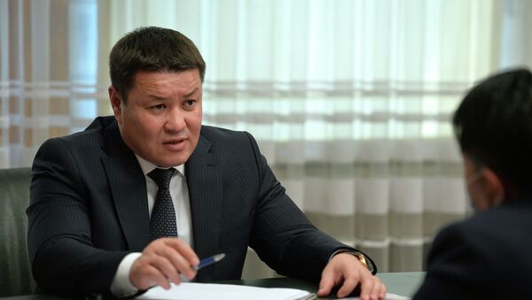 И.о. президента КР, торага ЖК Талант Мамытов - Sputnik Кыргызстан