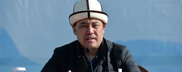 Рабочая поездка и.о. президента Садыра Жапарова в Ошскую область - Sputnik Кыргызстан