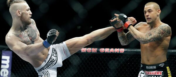 Бой в рамках UFC Конор МакГрегор против Дастина Пуарье - Sputnik Кыргызстан