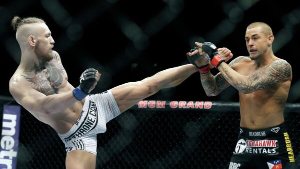 Бой в рамках UFC Конор МакГрегор против Дастина Пуарье - Sputnik Кыргызстан