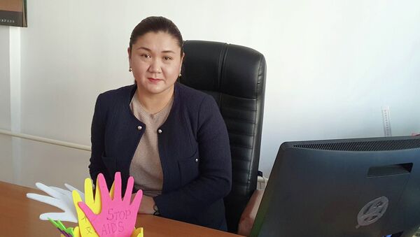 Директор Бишкекского центра профилактики и борьбы со СПИДом Аида Карагулова - Sputnik Кыргызстан