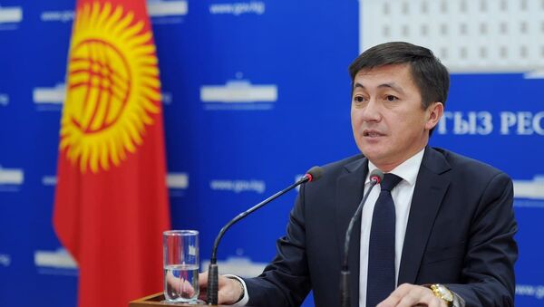 Глава Социального фонда КР Медер Ирсалиев - Sputnik Кыргызстан