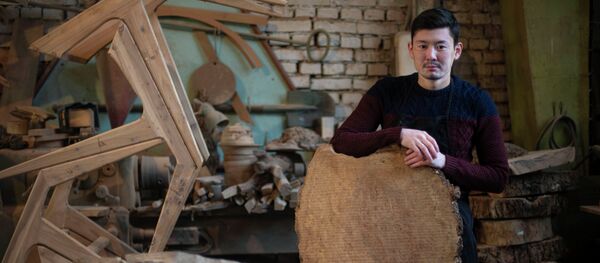 Жеке иштер, жыгач уста Илан Атабаев - Sputnik Кыргызстан