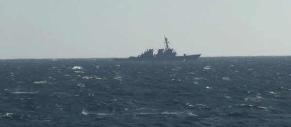 Как российские моряки остановили вторжение эсминца США — видео - Sputnik Кыргызстан