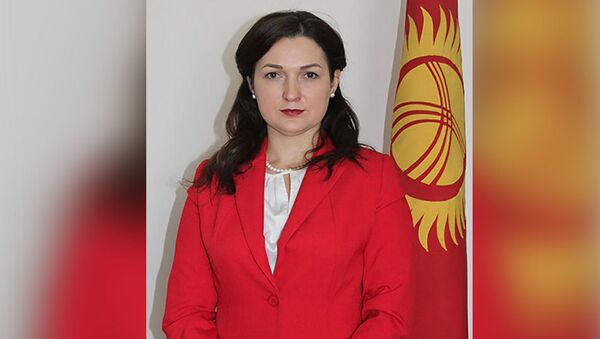 Назначенная заместителем председателя Госкомитета промышленности и недропользования КР Вероника Исаева - Sputnik Кыргызстан