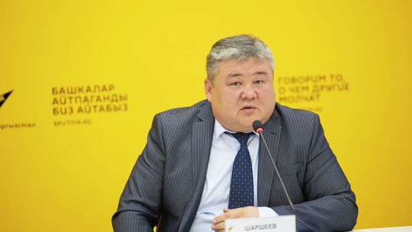 Директор Агентства гражданской авиации Сталбек Шаршеев - Sputnik Кыргызстан