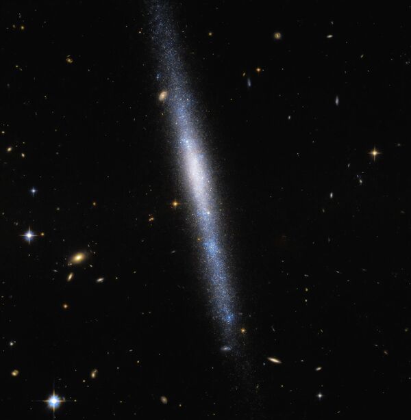 Снимок галактики UGCA 193 в созвездии Секстант телескопом Hubble - Sputnik Кыргызстан