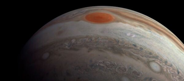 NASA опубликовало видео полета над Юпитером NASA опубликовало видео полета над Юпитером - Sputnik Кыргызстан