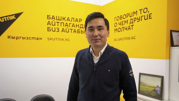 Global Education Foundation коммерциялык эмес уюмунун негиздөөчүлөрүнүн бири Хабиб Арзыкулов - Sputnik Кыргызстан