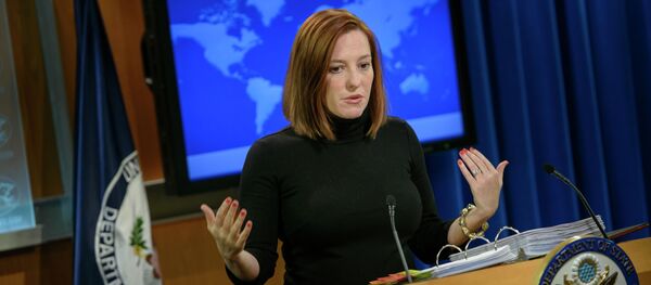 Бывшая главу пресс-службы Госдепа Джен Псаки. Архивное фото Бывшая главу пресс-службы Госдепа Джен Псаки. Архивное фото - Sputnik Кыргызстан