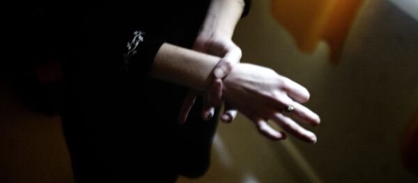 Девушка страдающая недостатком веса. Архивное фото - Sputnik Кыргызстан