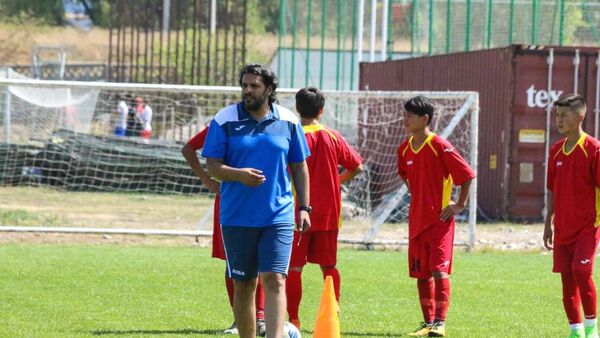 Назначенный новым главным тренером юношеской сборной (u-17) Абдулла Альмутаири. Архивное фото - Sputnik Кыргызстан