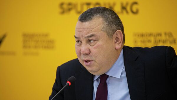 Исполняющий обязанности мэра Бишкека Балбак Тулобаев. Архивное фото - Sputnik Кыргызстан