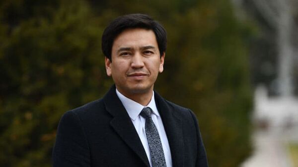 Президенттин аппаратынын тышкы саясат бөлүмүнүн башчысы Дастан Дүйшекеев  - Sputnik Кыргызстан