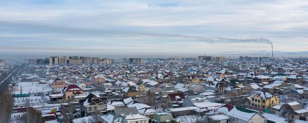 Частные дома на окраине Бишкека. Архивное фото - Sputnik Кыргызстан