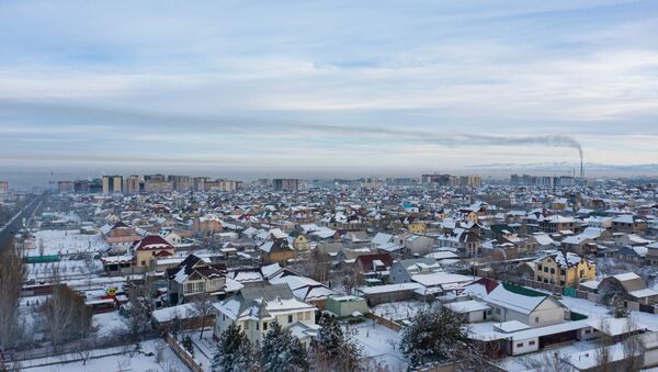 Частные дома на окраине Бишкека. Архивное фото - Sputnik Кыргызстан