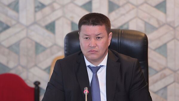 И.о. президента КР, торага Жогорку Кенеша Талант Мамытов - Sputnik Кыргызстан