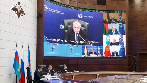 Заседание Совета министров иностранных дел ОДКБ под председательством С. Лаврова - Sputnik Кыргызстан