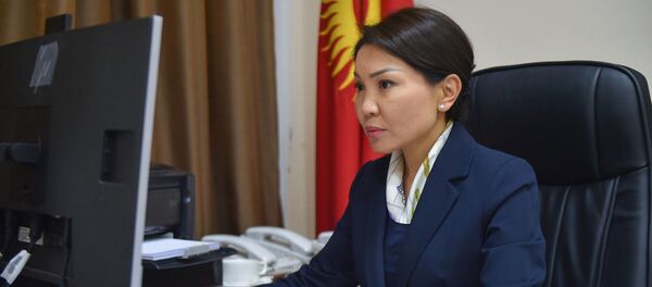И.о. вице-премьера Кыргызстана Эльвира Сурабалдиева - Sputnik Кыргызстан