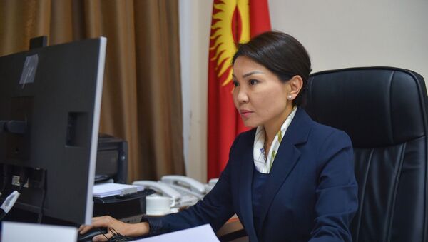 И.о. вице-премьера Кыргызстана Эльвира Сурабалдиева - Sputnik Кыргызстан