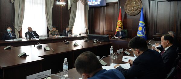 Сессия Совета коллективной безопасности ОДКБ Сессия Совета коллективной безопасности ОДКБ - Sputnik Кыргызстан
