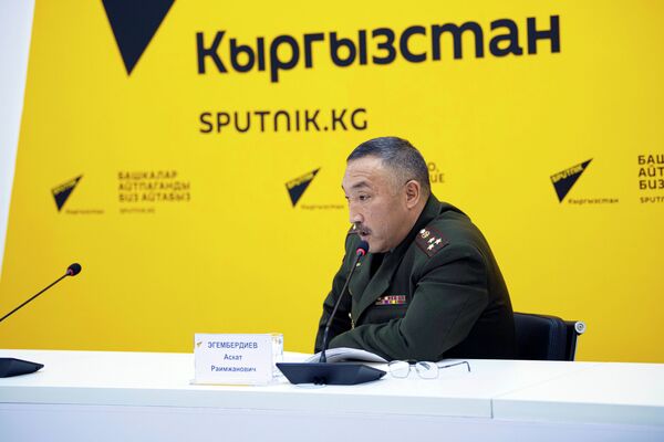 Эгембердиев возглавил службу в середине октября этого года - Sputnik Кыргызстан
