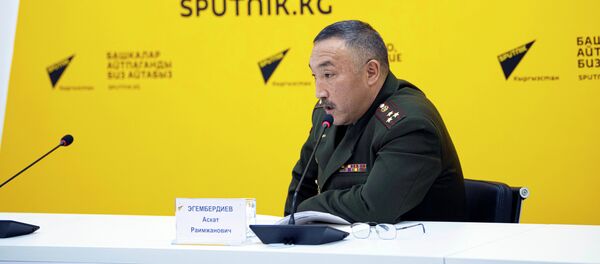 Жаза аткаруу мамлекеттик кызматынын башчысы Аскат Эгембердиев - Sputnik Кыргызстан