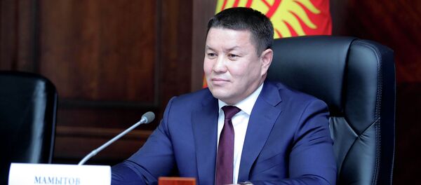 Исполняющий обязанности президента КР, торага Жогорку Кенеша Талант Мамытов - Sputnik Кыргызстан